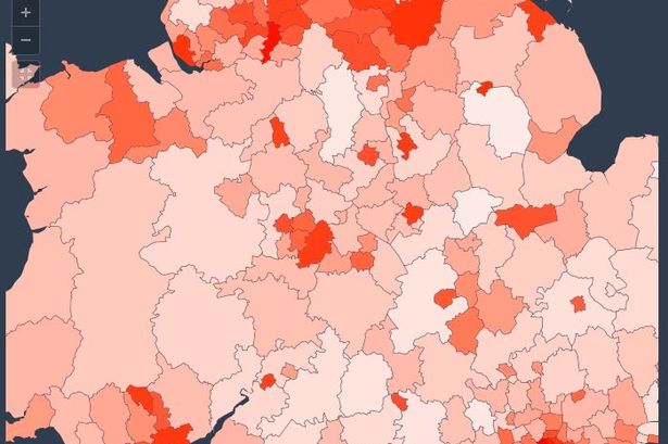 Most dangerous places revealed in new map