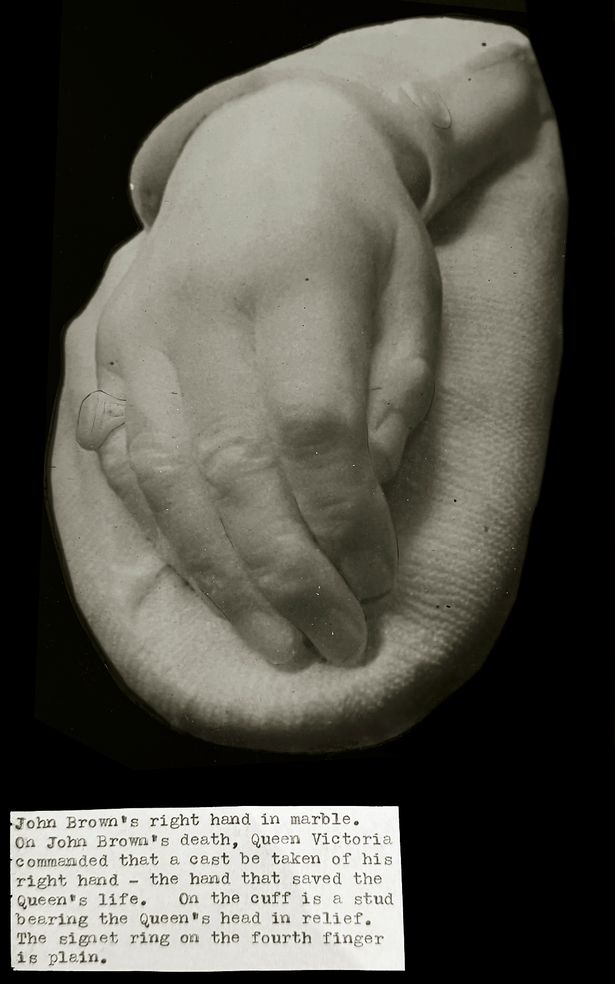 John Brown's hand