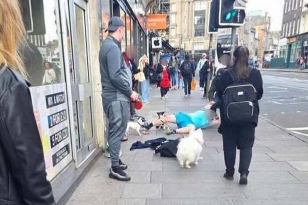 The fight lasted 'around half an hour'