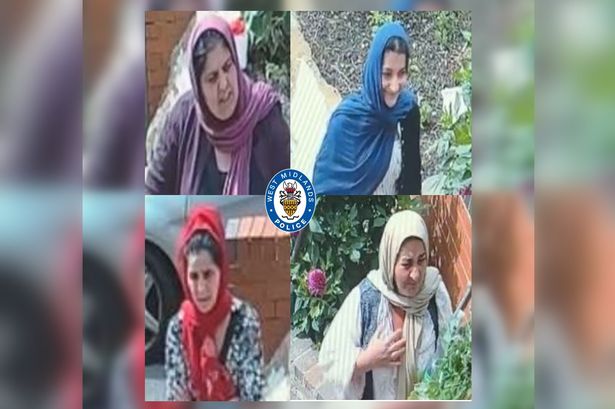 Police want to trace these four women in connection with a distraction burglary