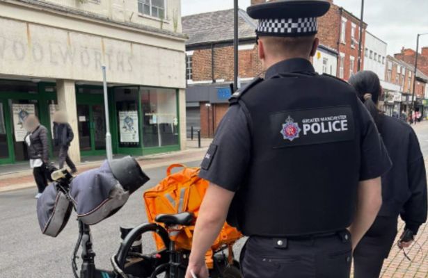 One of the e-bikes seized in Leigh earlier this month