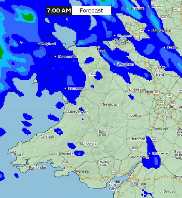 Met Office weather map