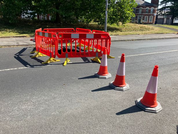 Taunton Road has been closed