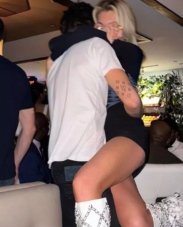 Kate Cassidy hugging Liam Payne