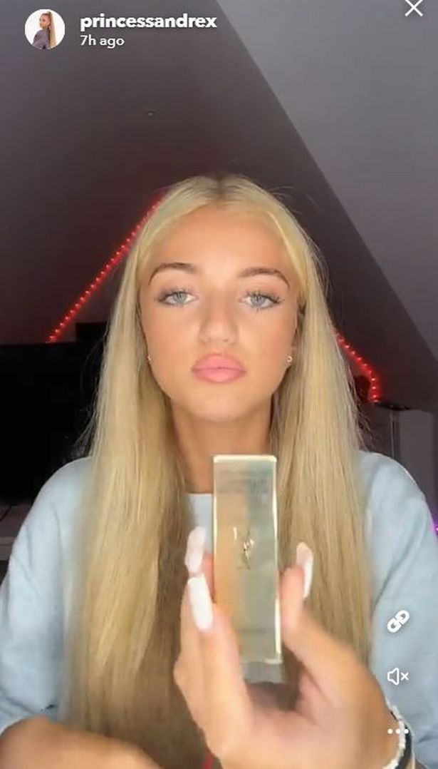 Princess regularly shares beauty tutorials with her 763,000 Instagram followers