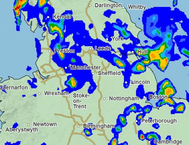 Met Office weather map