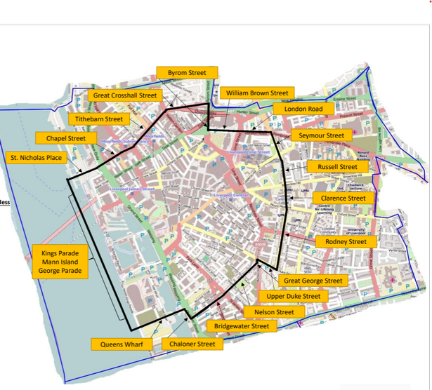The section 60 order covers several roads in the city centre and extra officers will be in the area to prevent crime or serious violence