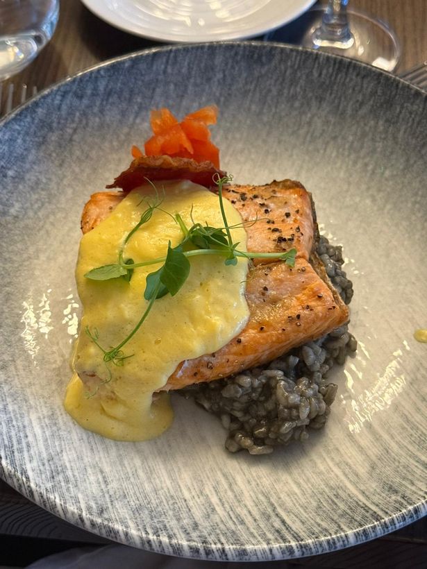 Salmon dish