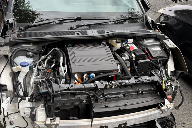 A Birmingham City fan came back from watching his team to find his car completely decimated by car cannibals 