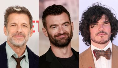 Zack Snyder, Stuart Martin and Fra Fee