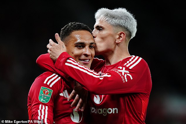 Antony (left) impressed at Real Betis on loan last season and wants to rejoin the Spanish club