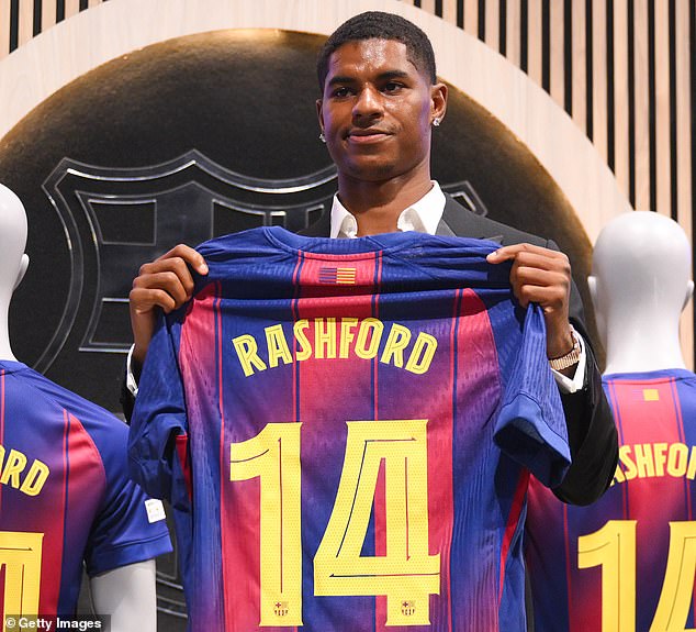 Marcus Rashford was also put up for sale but has now joined Barcelona on loan for the season