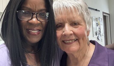 Phyllis Jones (left) and Patty Kelly (right) both participated in the groundbreaking US POINTER trial