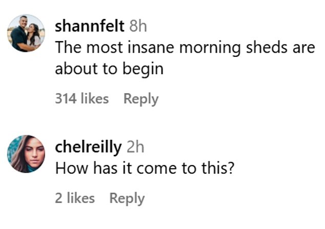 'State of the world in shambles, people dying ¿,' wrote one commenter: 'Kim: New Hannibal Lector Nylon face wrap just dropped!!!'