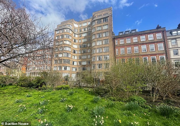 What a history: Curved Florin Court in London was built in 1936