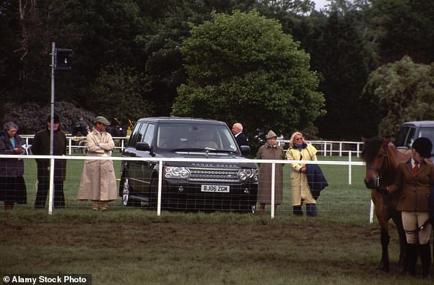 Unlike other Royal rides from the past that have been made available at auction with little photographic evidence of HRH ownership, Queen Elizabeth II was pictured using this vehicle - registration BJ06 ZGM - during the Windsor Horse Show in May 2007