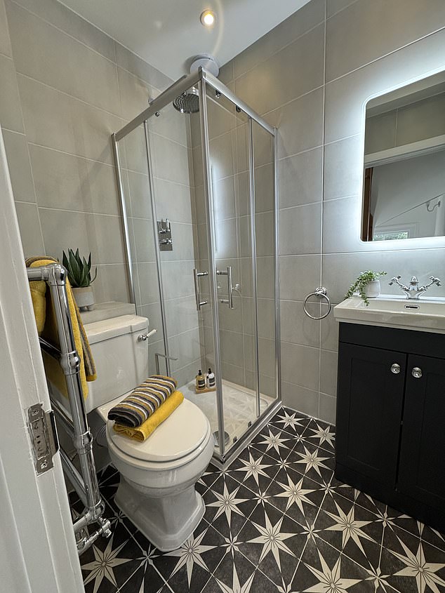 'When you've spent so much on renovating, an extra few thousand wasn't an issue. The difference when I walked in after they'd staged it, it was like a different flat,' she said