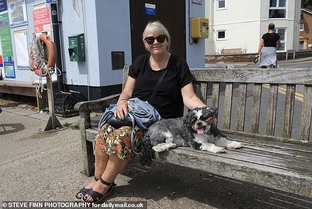 Child psychotherapist Jane Nash, 59, moved from London just a few weeks ago from east London