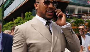 Anthony Joshua has hinted at a future career in football agency, teasing a joint venture with his boxing promoter Eddie Hearn