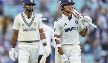 India ended a hectic day two on 75 for two in their second innings, leading England by 52 runs
