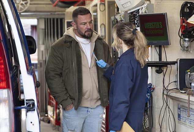Anthony is best known for playing Dean Turnbull (pictured), an all-round villain and drug dealer in the ITV soap opera