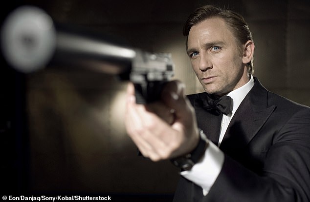 He's one of the high-profile young stars whose names have been bandied about as possible replacements to take over for Daniel Craig as James Bond; Craig is pictured in Casino Royale