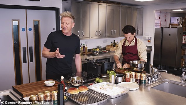 'Every young British actor, it¿s the pinnacle of working in our industry,' Holland continued while cooking fried chicken sandwiches with Ramsay. 'I already consider myself to be the luckiest kid alive. I could never have dreamed to have the career that I¿ve had'