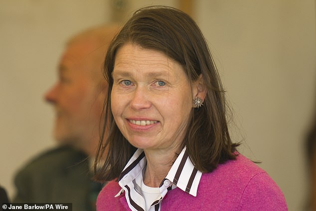 Lady Sarah Chatto, daughter of the late Princess Margaret and Charles' cousin, also attended