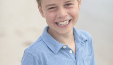 Prince George, 12, (pictured) apparently fancied something off menu while heading to Zakynthos with his family last month