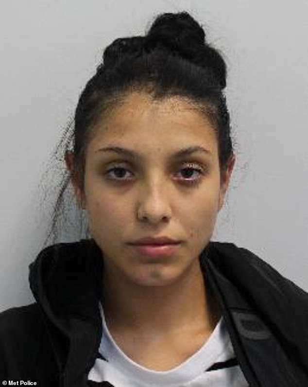 Mirica (pictured) claimed, through an interpreter, that the things she stole were for personal use