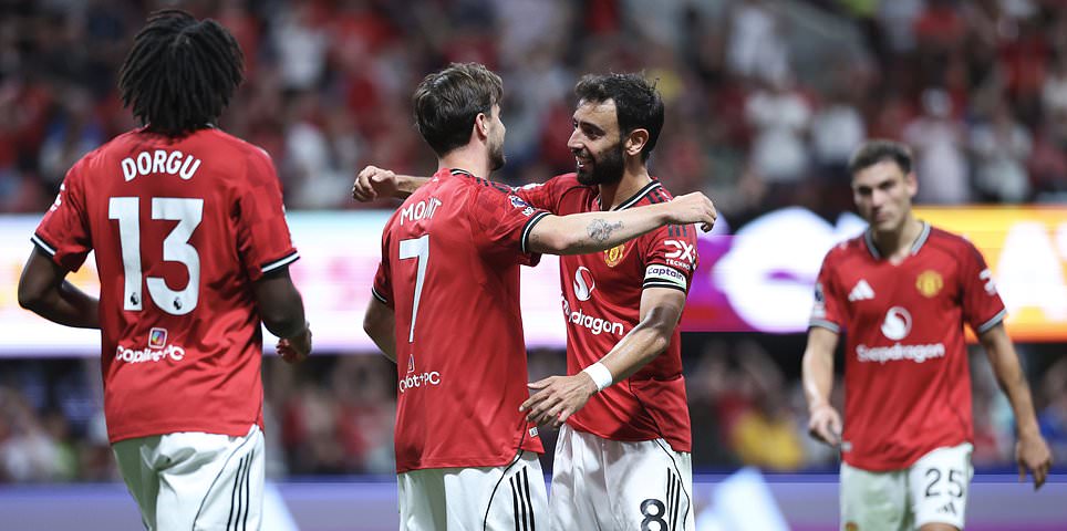 Manchester United vs Everton: Live score, team news and updates as comedy own goal sees Red Devils pegged back again after forgottem man finished superbly as Bryan Mbeumo makes debut