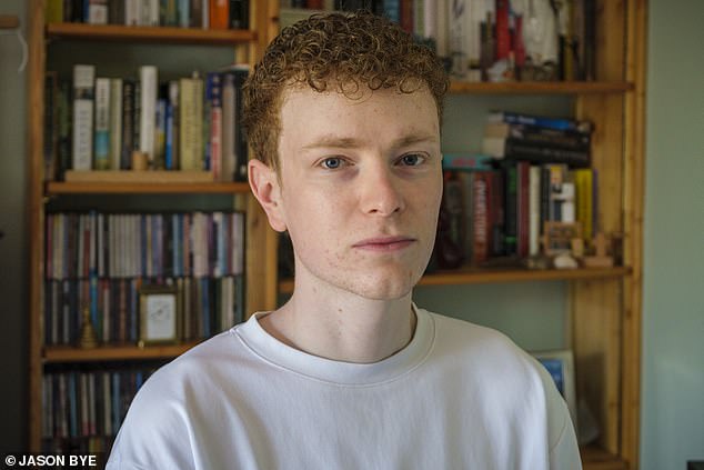 Cameron Hathaway, 27, who suffers from Persistent Postural-Perceptual Disorder