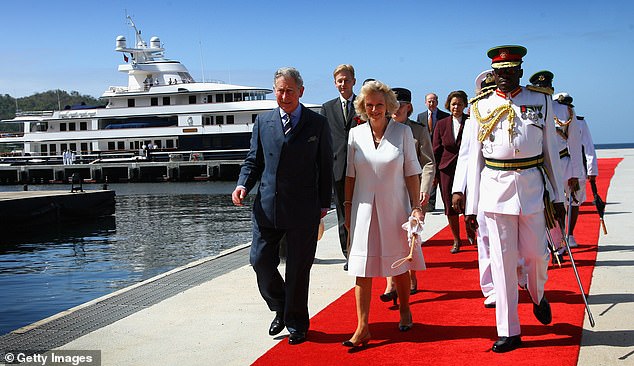 In 2008, Charles and Camilla embarked on a royal tour of the Caribbean where they travelled by boat to destinations such as Jamaica and Trinidad and Tobago