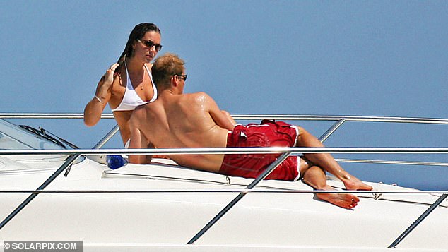 A young Prince William and Kate Middleton on a yacht in Ibiza in 2006. This summer, the Prince and Princess have enjoyed a summer break in Greece