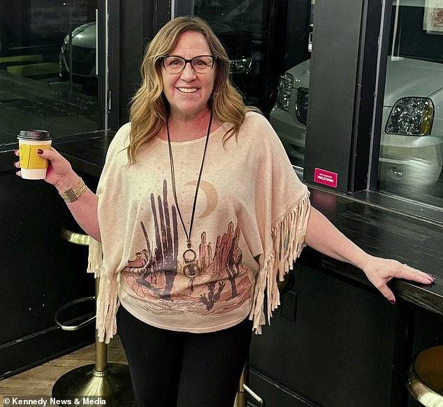 Ali Eastburn, who was a size 16, was prescribed the drug by her doctor in April to feel more confident in wedding photos