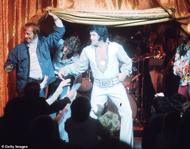 Colonel and Elvis had a huge bust-up, triggered by an onstage rant two days earlier by Elvis in Las Vegas