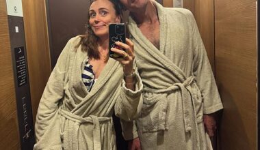 Keeley Hawes gave an insight into her romantic getaway to The Dolomites with her husband Matthew Mcfadyen on Monday