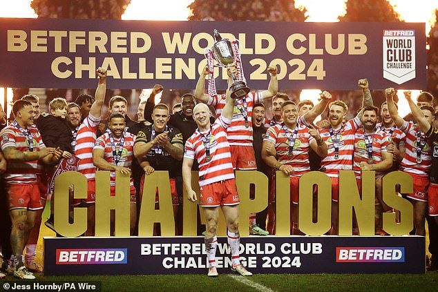 Isa was part of the all-conquering Wigan Warriors side who won the World Club Challenge last year