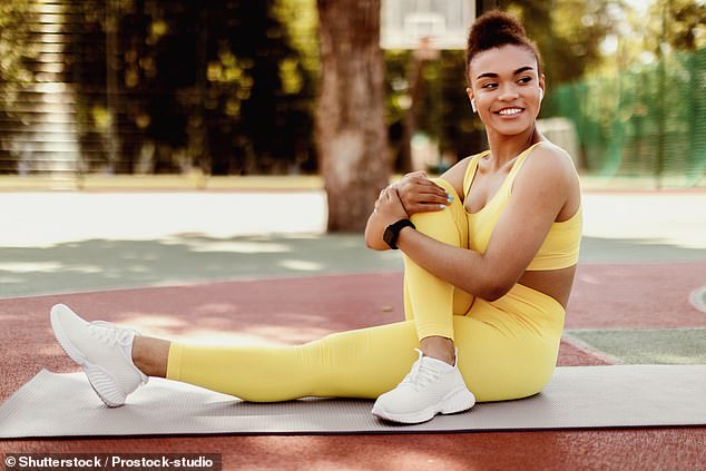 If the calf is more muscular, health experts say it is a strong indicator of better physical performance (stock image)