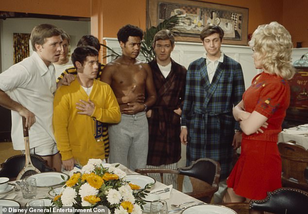 1972: (L-R) Wise, Mike Evans, Connie Stevens in Call Her Mom