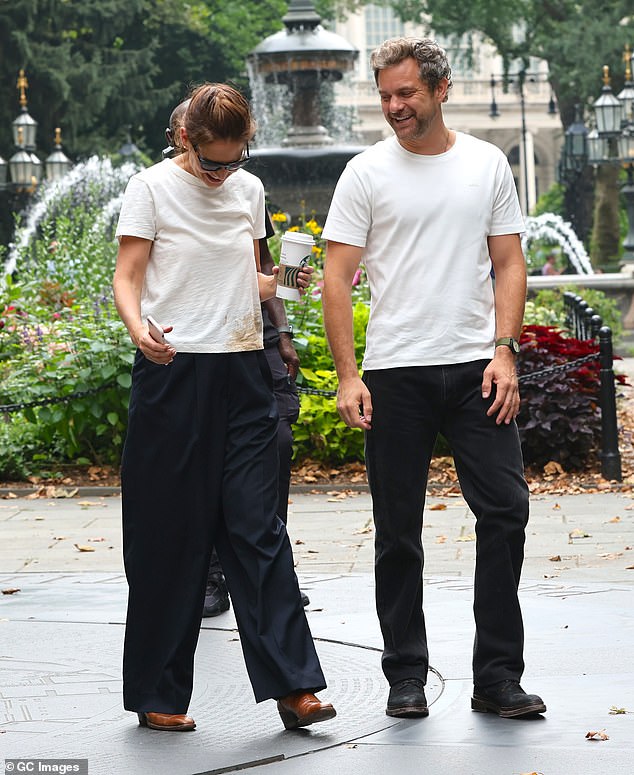 The chemistry was palpable as they smiled at each other and joked around