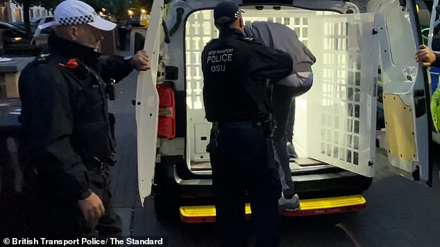 Six teenagers, aged between 15 and 17, were arrested on suspicion of robbery, attempted robbery, and theft