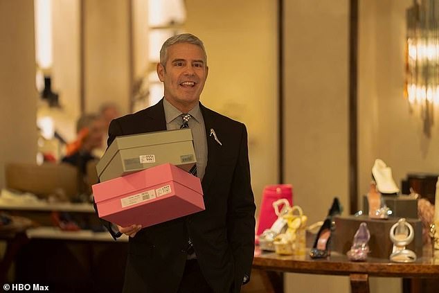 Christopher Clark initially feared he was going to be replaced by Andy Cohen on the And Just Like That episode Present Tense