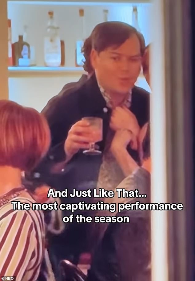 Eagle-eyed fans had a major laugh after Clark's captivating portrayal of a bar patron was pointed out online