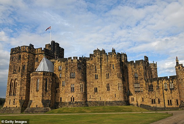 The family's history is deeply intertwined with Alnwick Castle, their ancestral seat (pictured)