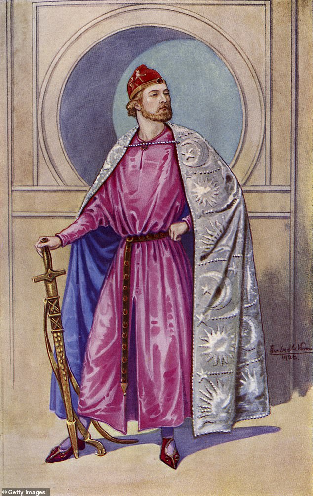 Richard I, also known as Richard Lionheart, is pictured