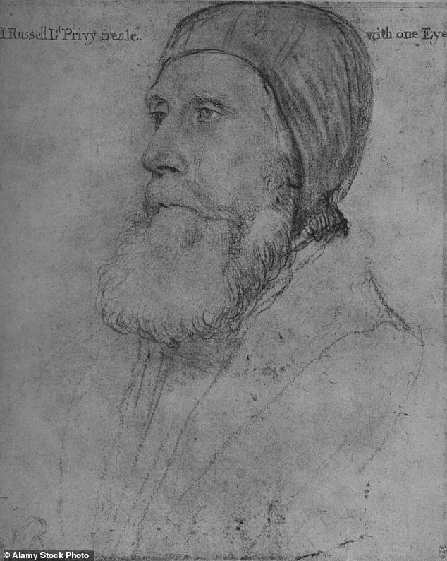 John Russell, Earl of Bedford, is pictured