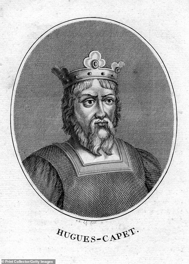 Hugh Capet became King of France in 987, founding the Capetian dynasty