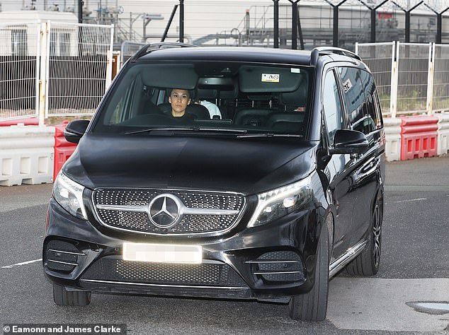 Benjamin Sesko has arrived in Manchester to complete his United medical ahead of his transfer