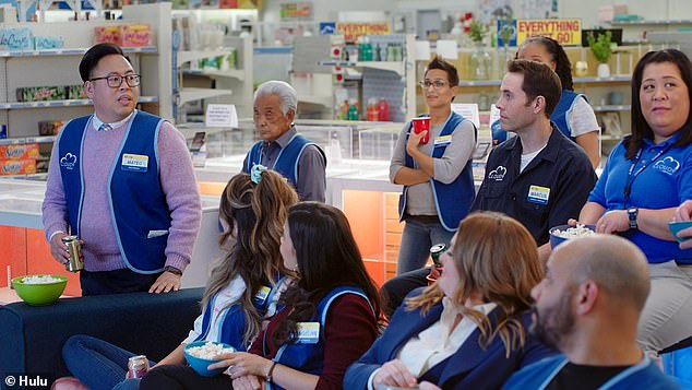Jon (pictured second left in the back) appeared in a majority of the series' 113 episodes - he appeared as Brett for 105 episodes